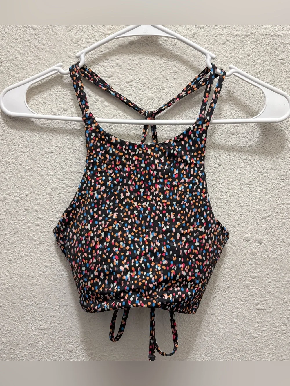 PrAna Onyx Bay Bikini Top in Alotta Dots Size XS